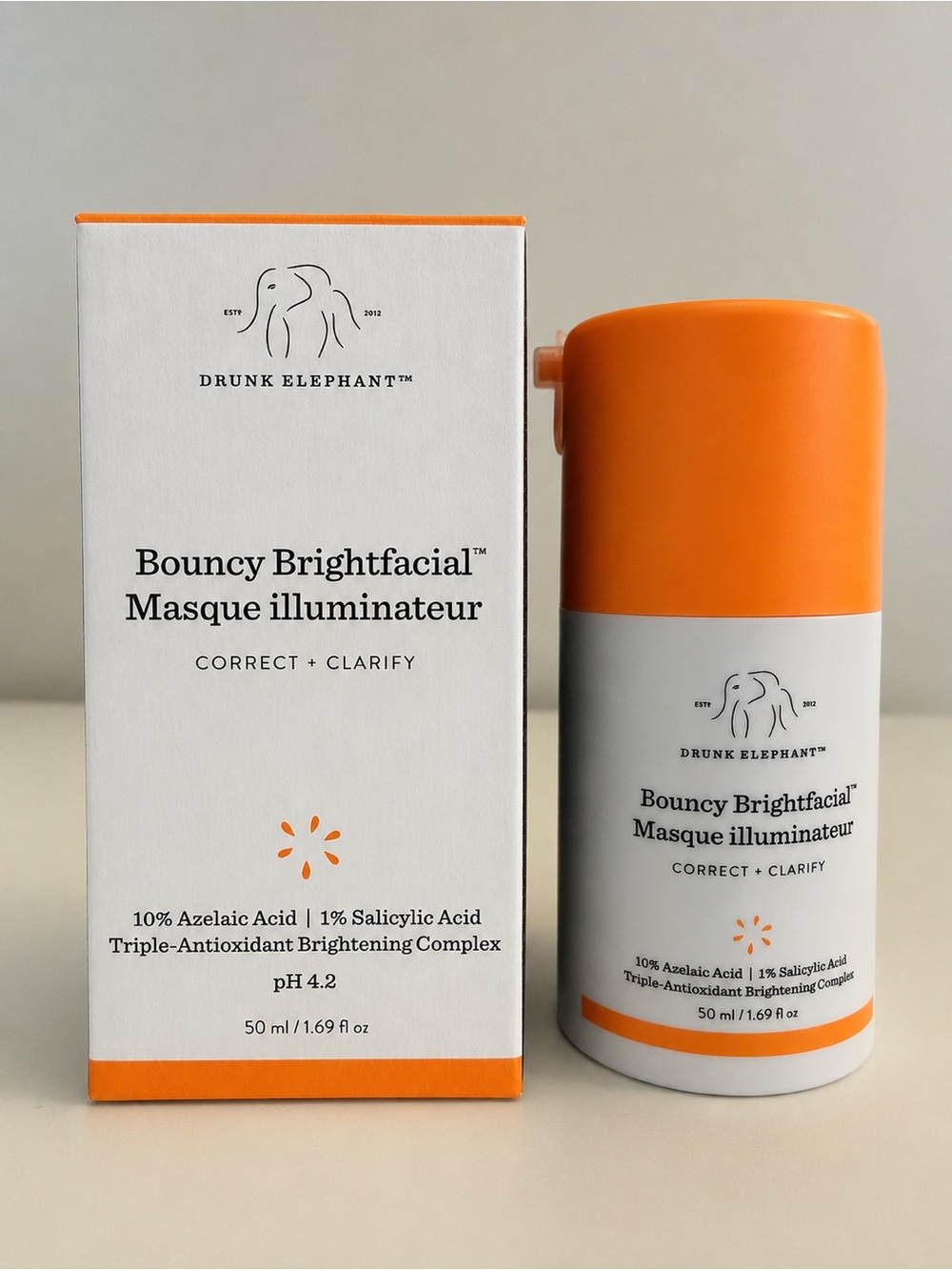 Drunk Elephant Bouncy Brightfacial Masque